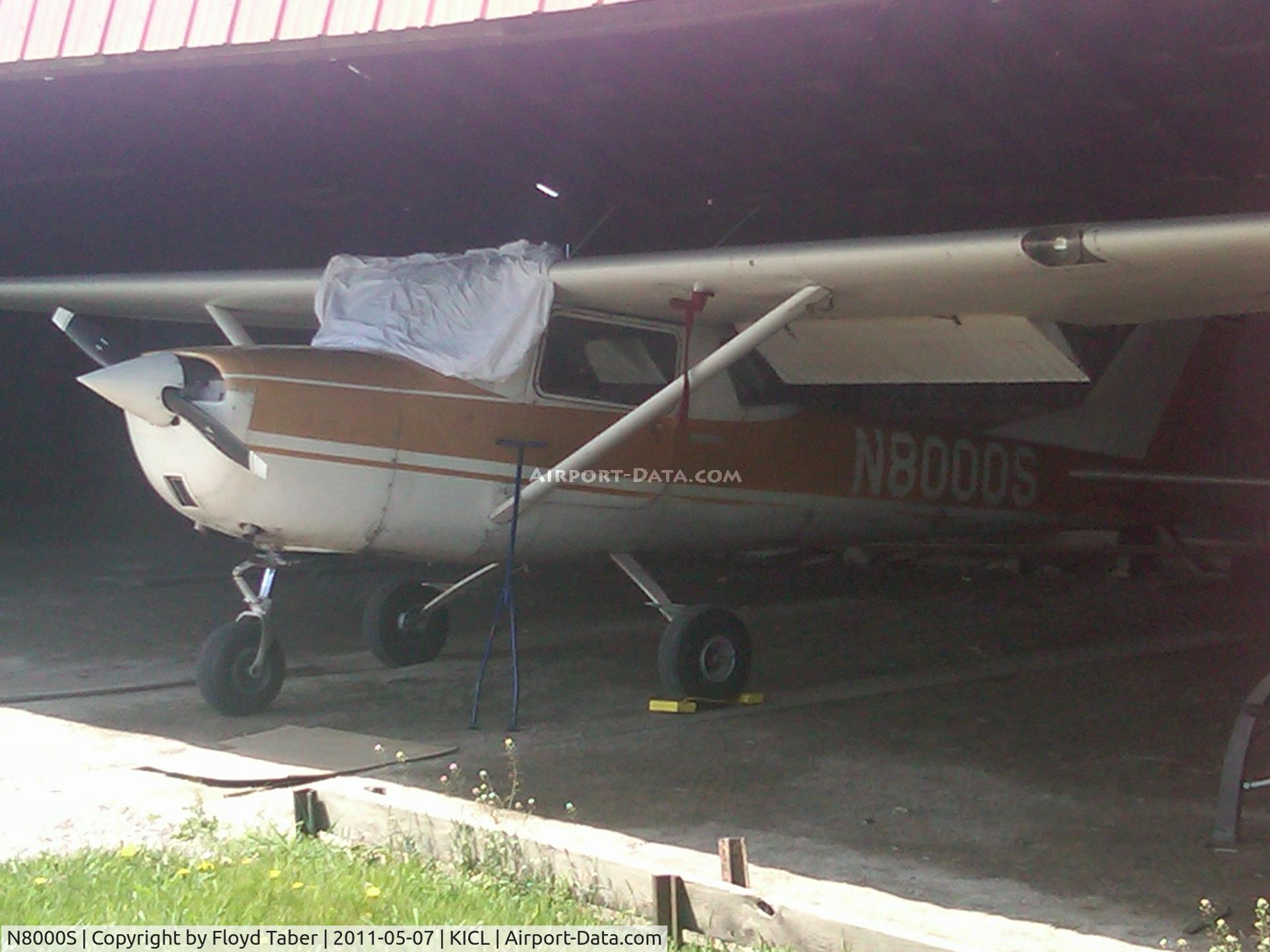 N8000S, 1965 Cessna 150F C/N 15061600, In the Hangar