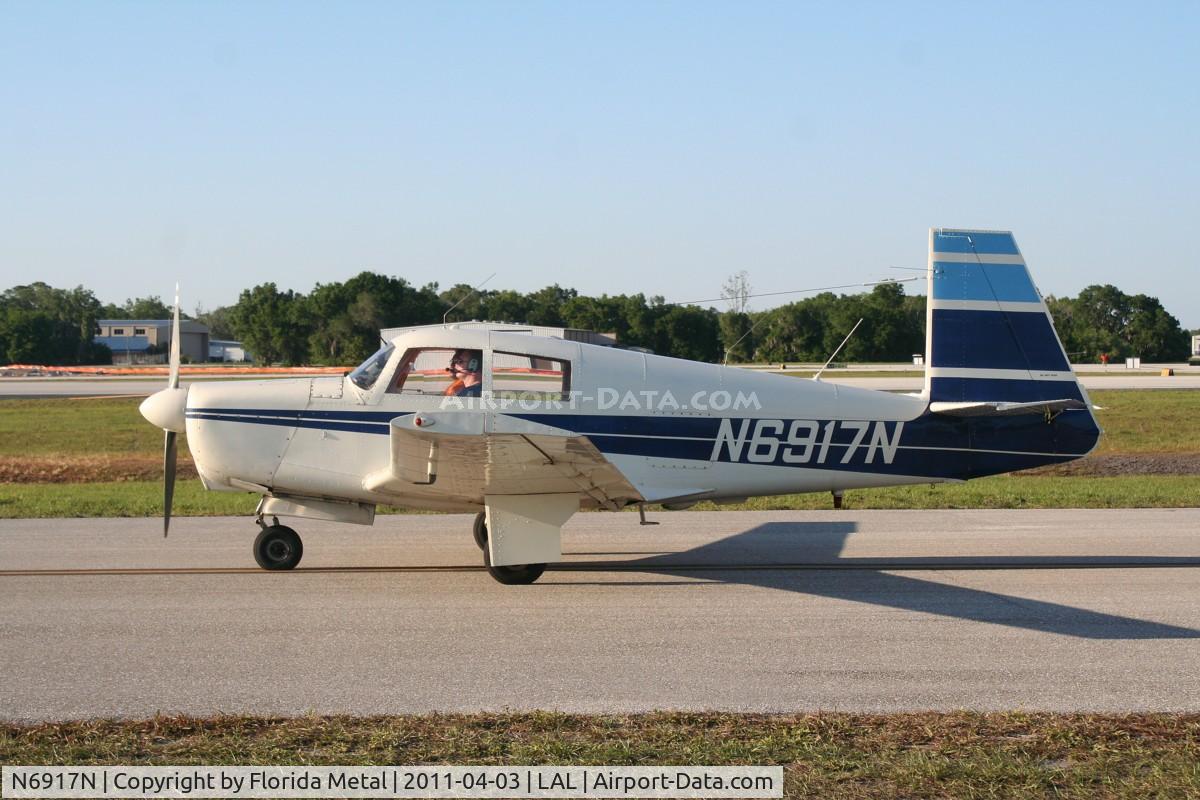 N6917N, 1968 Mooney M20C Ranger C/N 680178, Mooney M20C