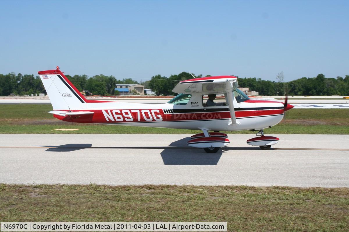 N6970G, 1970 Cessna 150L C/N 15072470, C150L