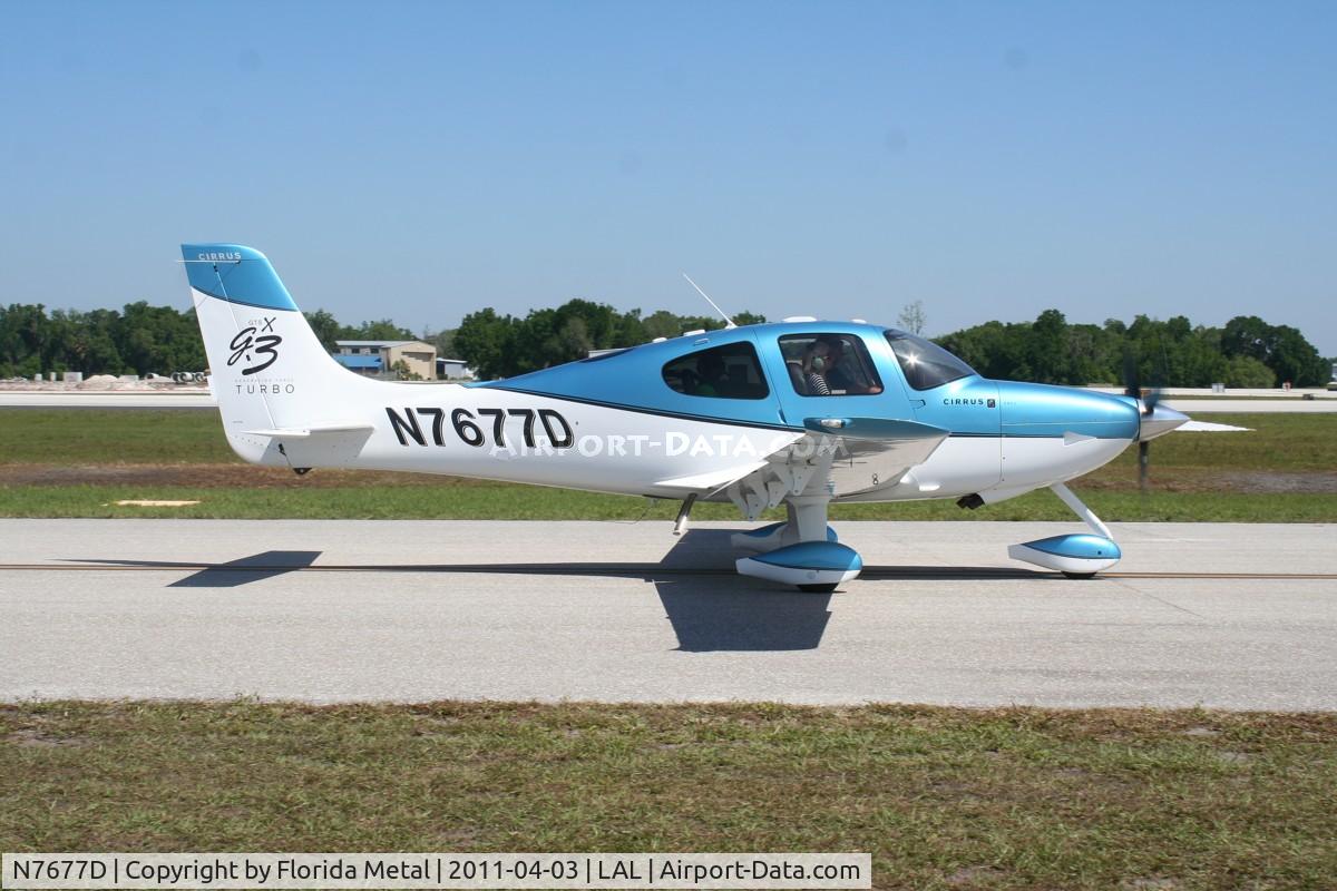 N7677D, 2008 Cirrus SR22 G3 GTSX Turbo C/N 2936, Cirrus SR22
