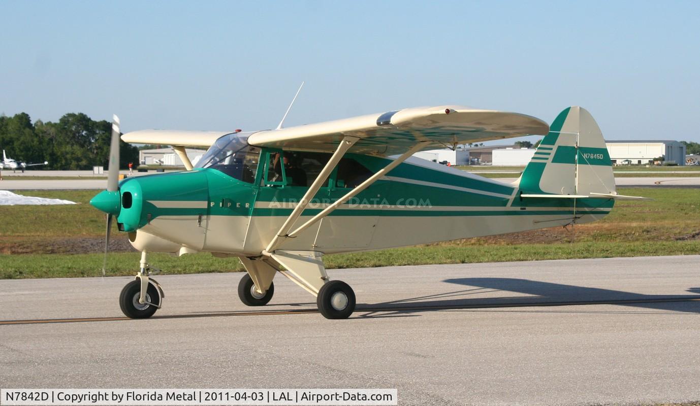 N7842D, 1957 Piper PA-22-150 C/N 22-5492, PA-22