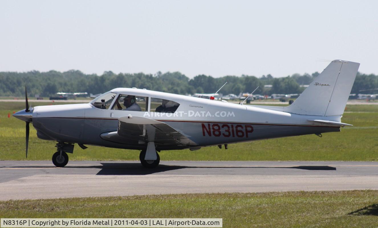 N8316P, 1963 Piper PA-24-250 Comanche C/N 24-3567, PA-24-250