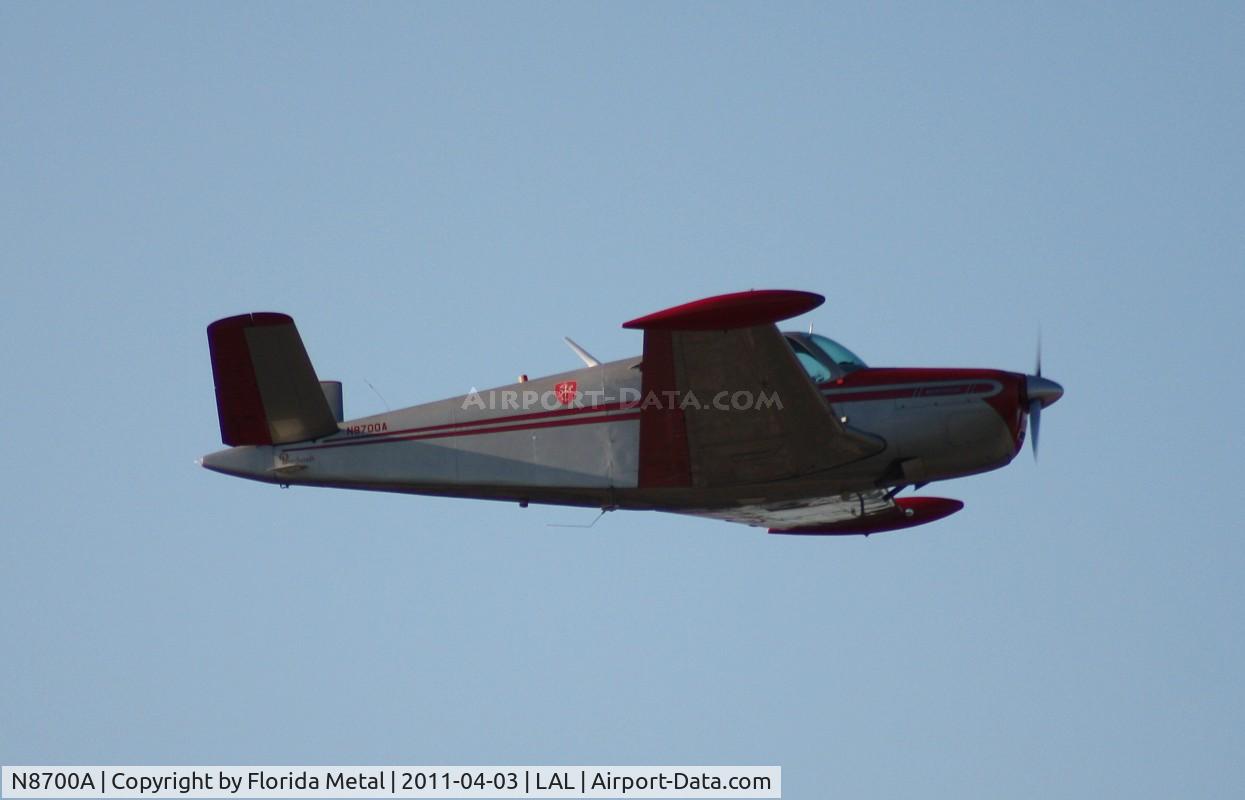 N8700A, 1949 Beech A35 Bonanza C/N D-2110, Beech A35