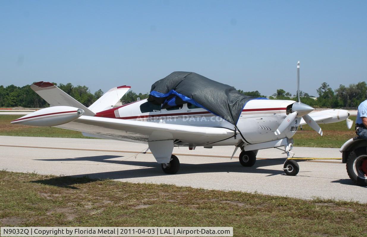 N9032Q, 1970 Beech V35B Bonanza C/N D-9185, Beech V35B with storm damage 3/31/11 severe thunderstorm that hit Sun N Fun