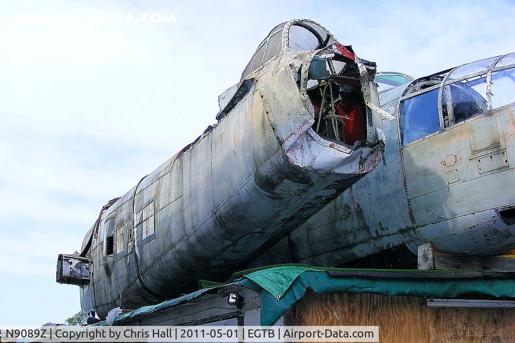 N9089Z, 1944 North American TB-25N Mitchell C/N 108-34136, rear section of 430861 