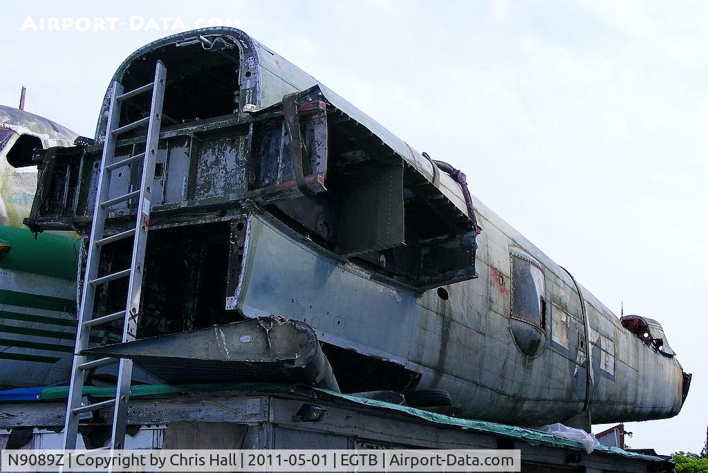 N9089Z, 1944 North American TB-25N Mitchell C/N 108-34136, rear section of 430861 