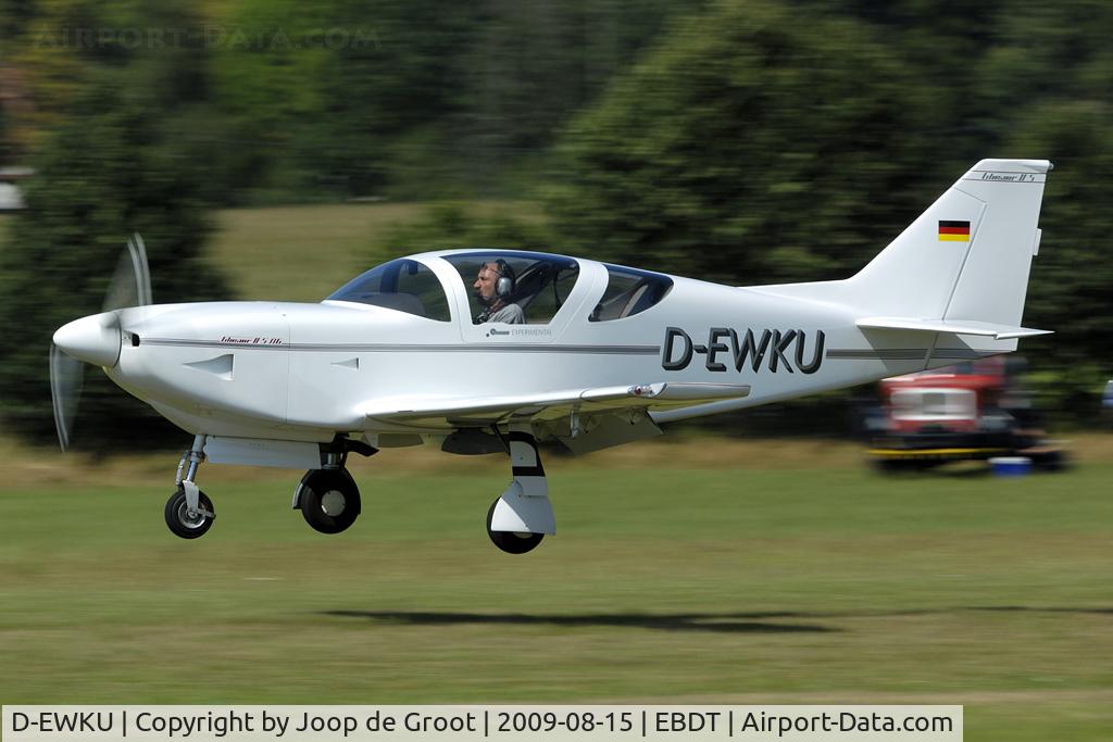 D-EWKU, Glasair II-S RG C/N 2101, Diest Aero Club oldtimer fly-in 2009.