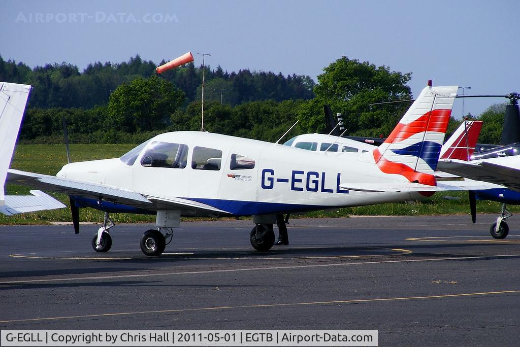 G-EGLL, 1977 Piper PA-28-161 Cherokee Warrior II C/N 28-7816257, Airways Flying Club