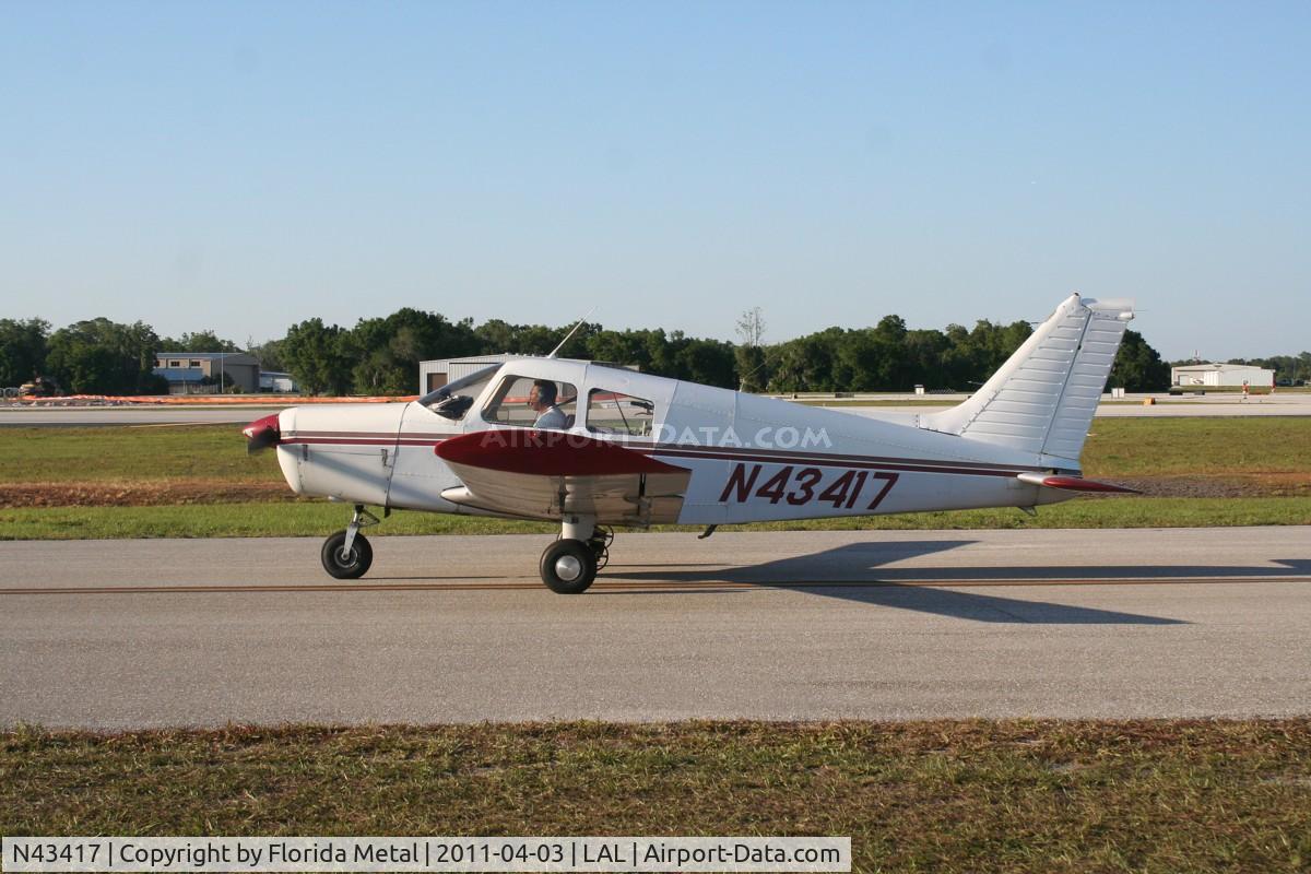 N43417, 1974 Piper PA-28-140 C/N 28-7425264, PA-28-140