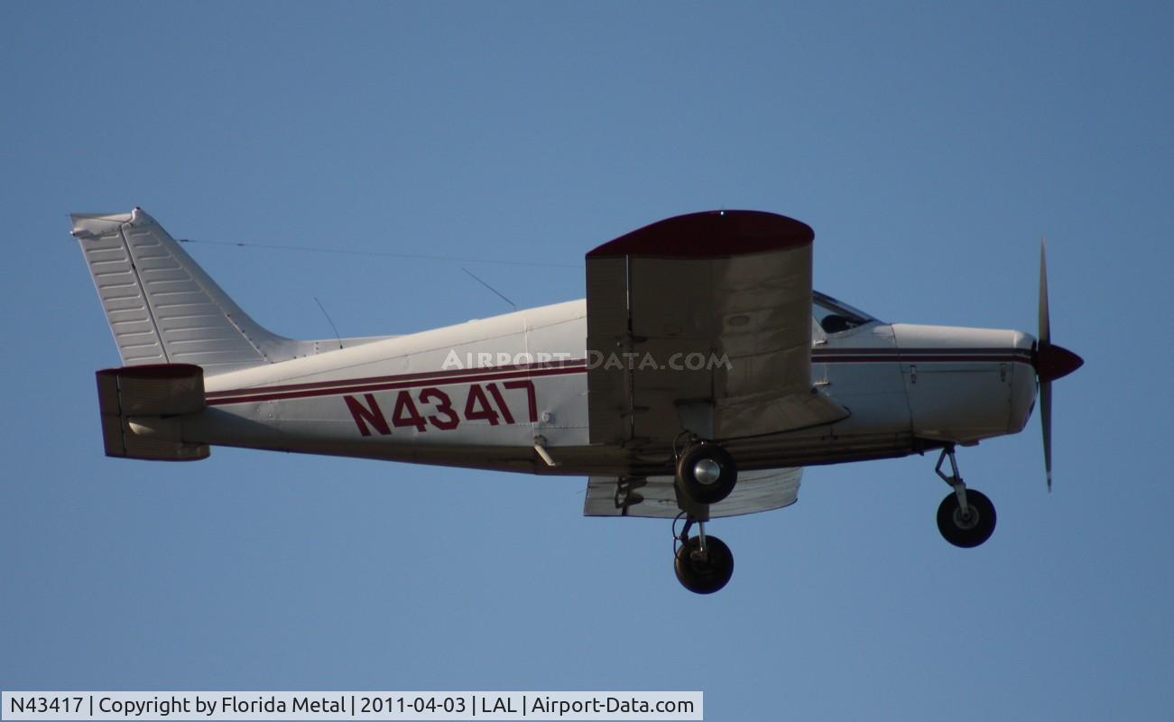 N43417, 1974 Piper PA-28-140 C/N 28-7425264, PA-28-140