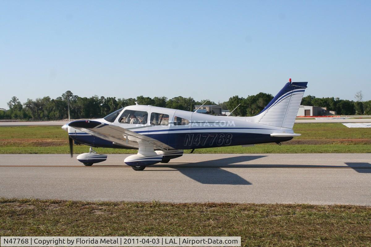 N47768, 1977 Piper PA-28-161 Cherokee Warrior II C/N 28-7816133, PA-28-161