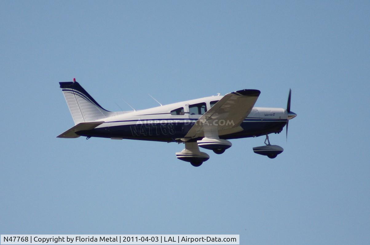N47768, 1977 Piper PA-28-161 Cherokee Warrior II C/N 28-7816133, PA-28-161