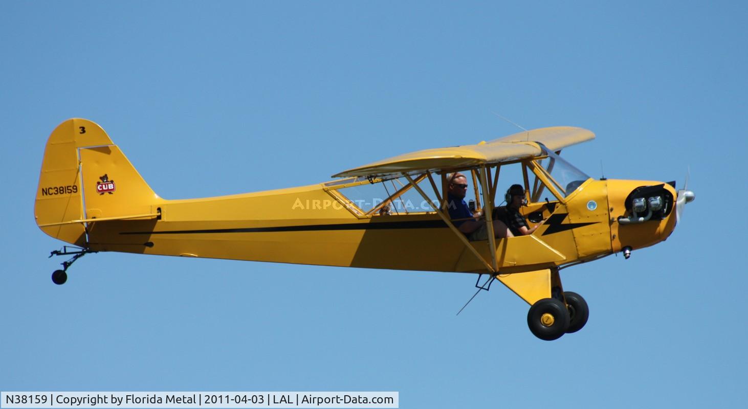 N38159, 1941 Piper J3L-65 Cub Cub C/N 6827, Piper J3 Cub