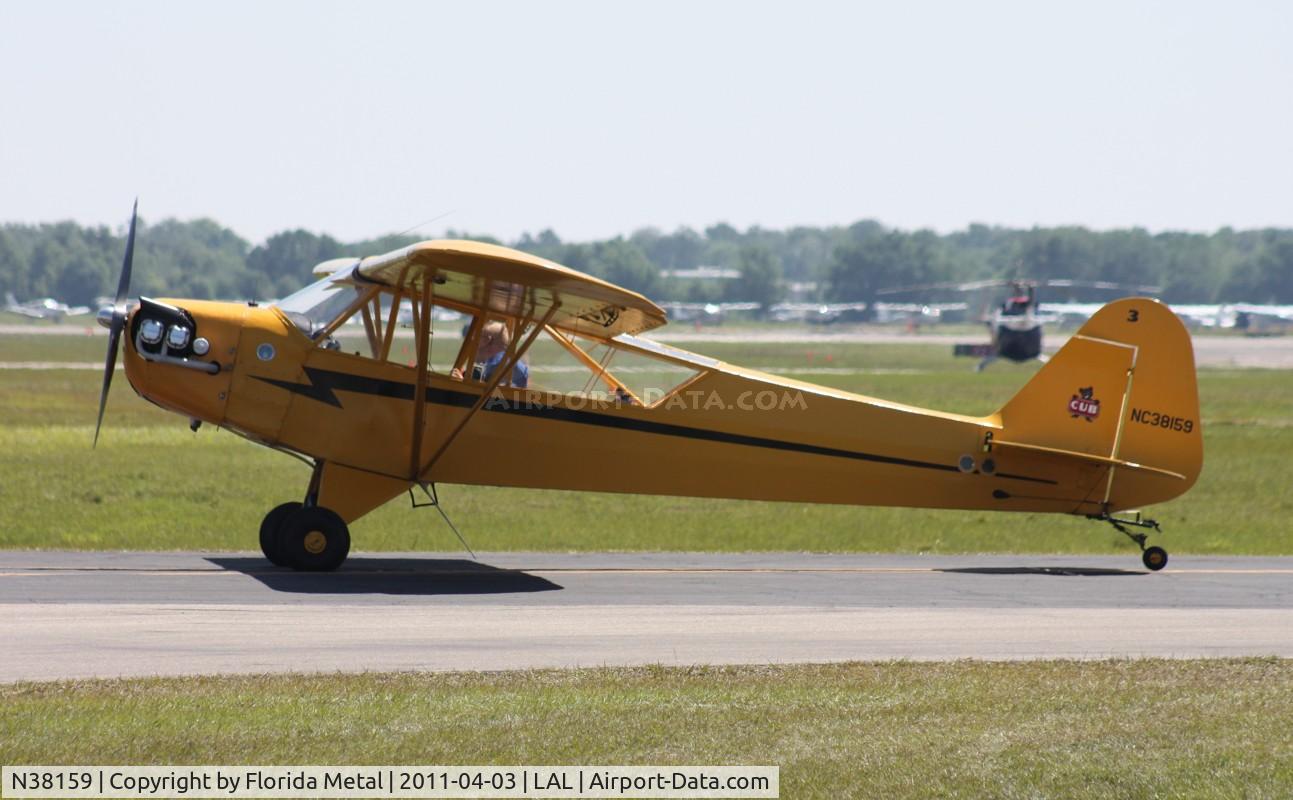 N38159, 1941 Piper J3L-65 Cub Cub C/N 6827, Piper J3 Cub