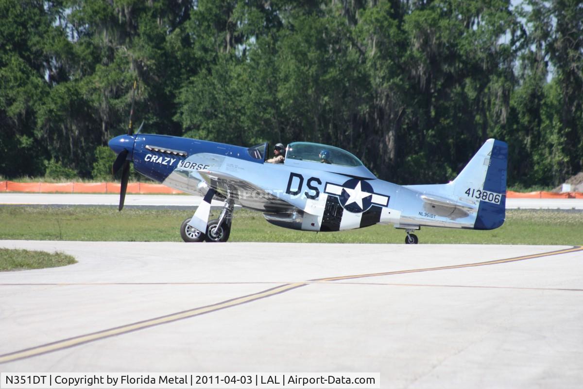 N351DT, 1944 North American P-51D Mustang C/N 122-41042, Crazy Horse 2