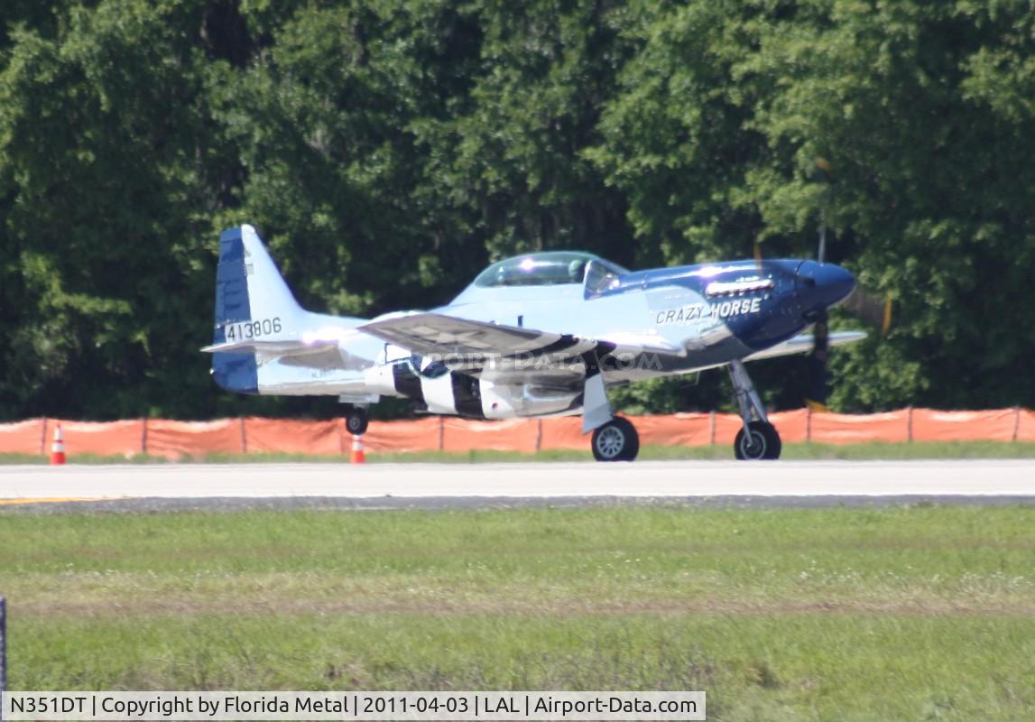 N351DT, 1944 North American P-51D Mustang C/N 122-41042, Crazy Horse 2