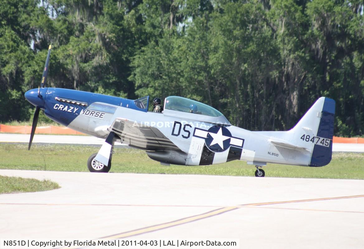 N851D, 1944 North American P-51D Mustang C/N 44-84745, Crazy Horse