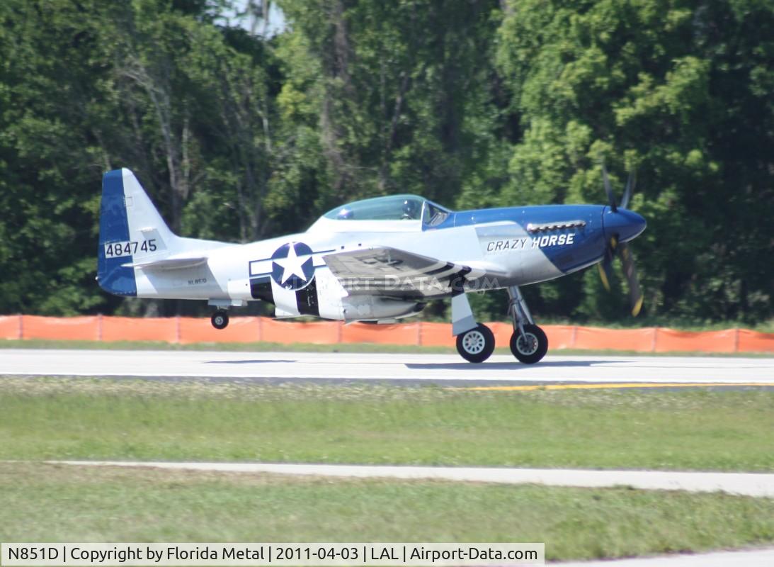 N851D, 1944 North American P-51D Mustang C/N 44-84745, Crazy Horse