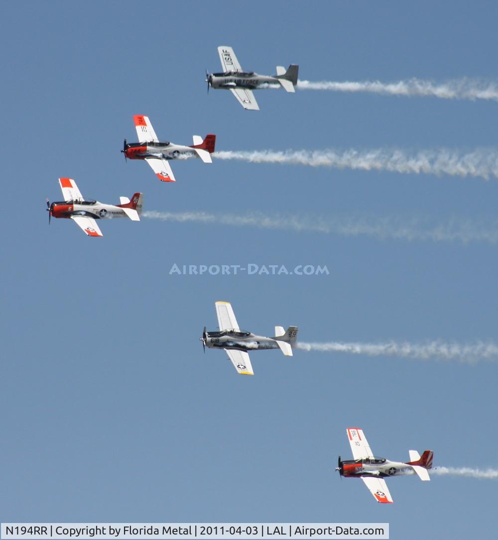 N194RR, North American T-28B Trojan C/N 200-265 (138194), Trojan Horsemen