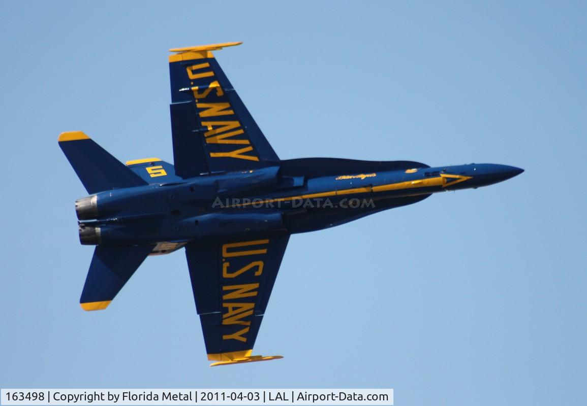 163498, 1988 McDonnell Douglas F/A-18C Hornet C/N 0737/C053, Blue Angel 5