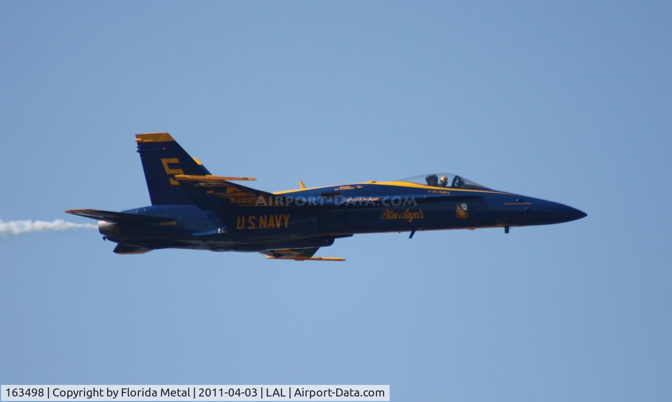 163498, 1988 McDonnell Douglas F/A-18C Hornet C/N 0737/C053, Blue Angel 5