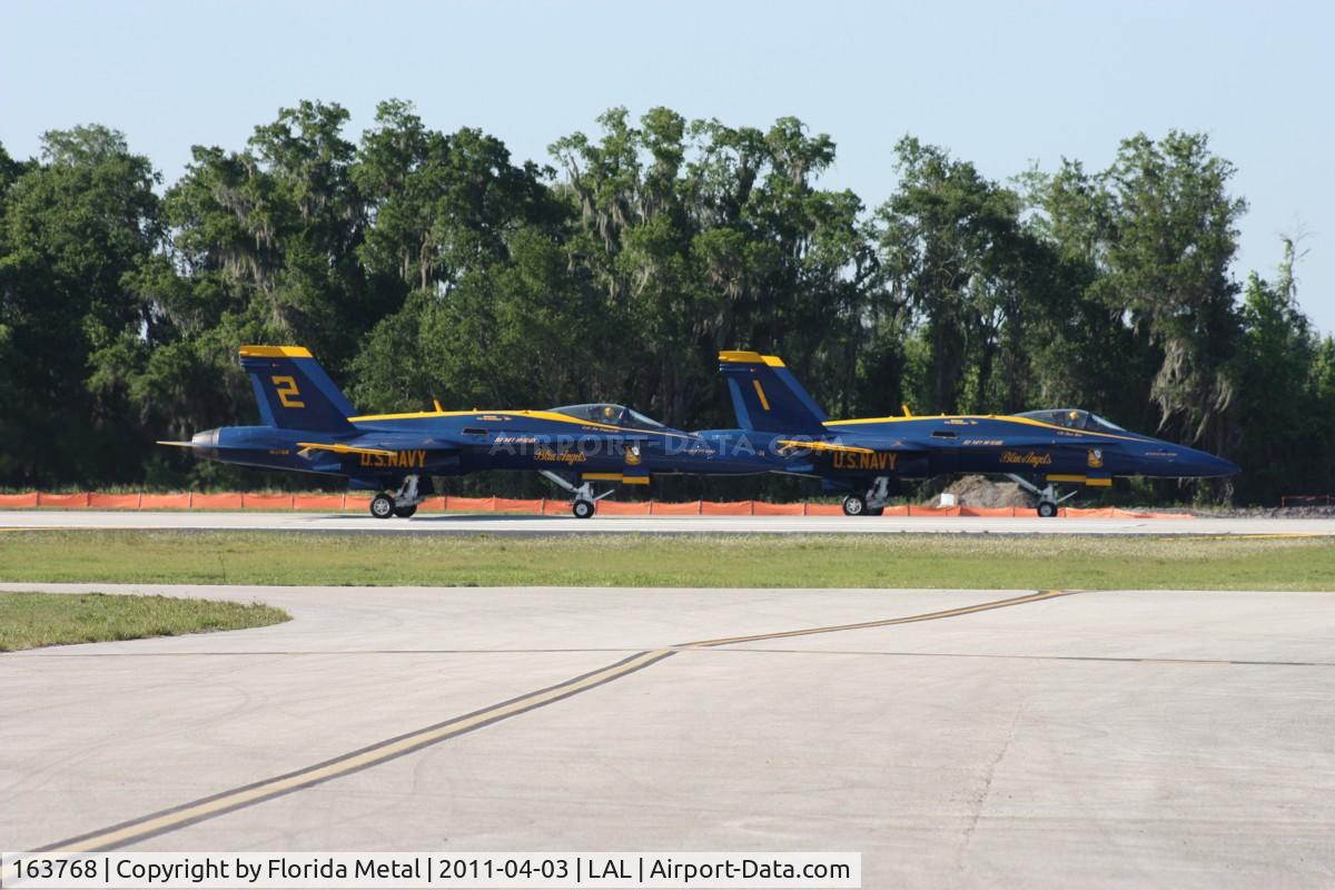 163768, 1989 McDonnell Douglas F/A-18C Hornet C/N 0848/C125, Blue Angel 2