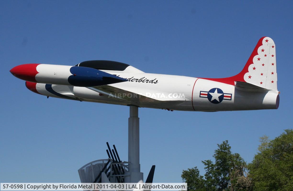 57-0598, 1957 Lockheed T-33A Shooting Star C/N 580-1247, 