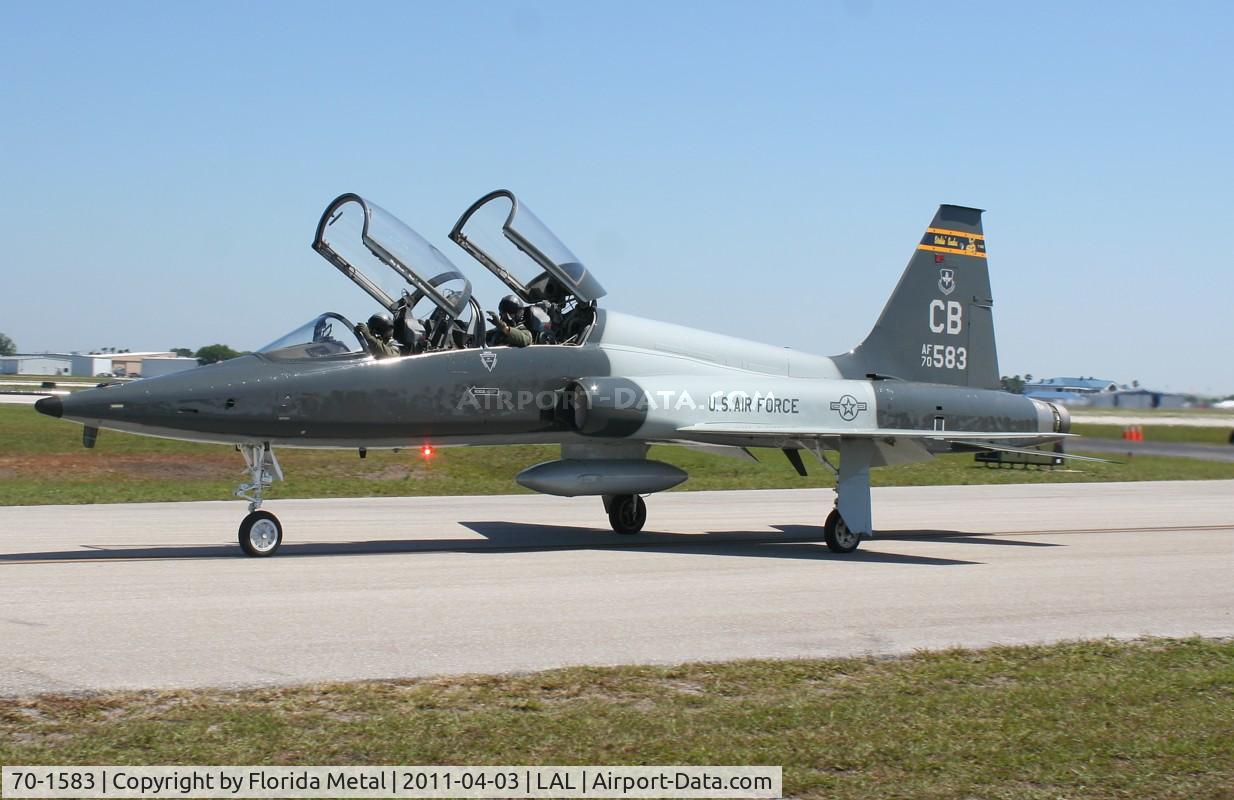 70-1583, 1970 Northrop T-38A Talon C/N T.6273, T-38A Talon