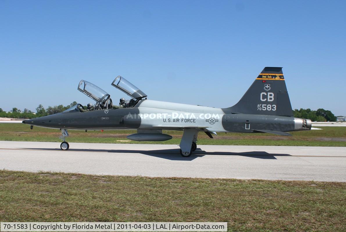 70-1583, 1970 Northrop T-38A Talon C/N T.6273, T-38A