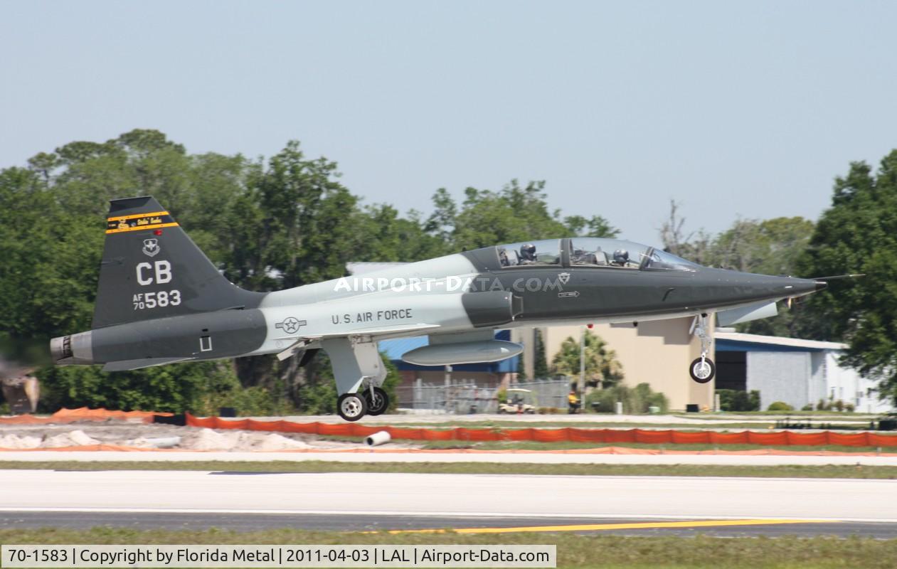 70-1583, 1970 Northrop T-38A Talon C/N T.6273, t-38A