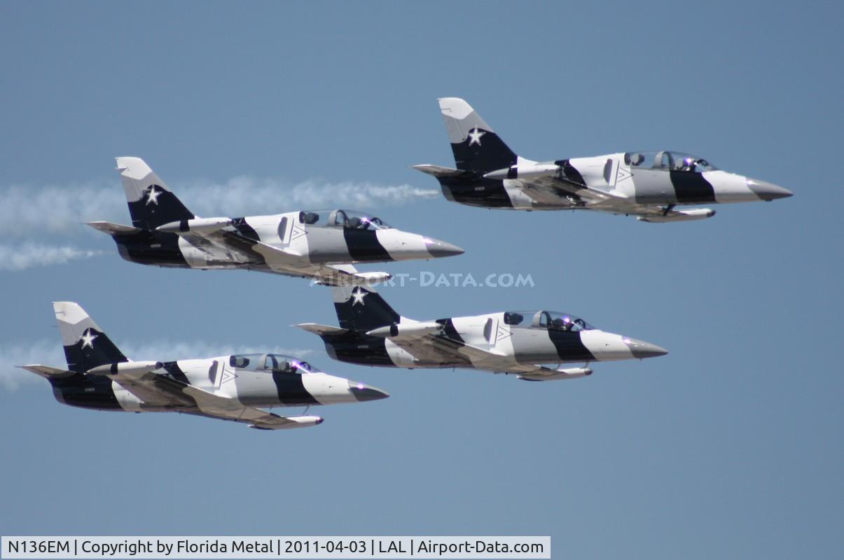 N136EM, 1984 Aero L-39C Albatros C/N 432917, Heavy Metal Jet Team