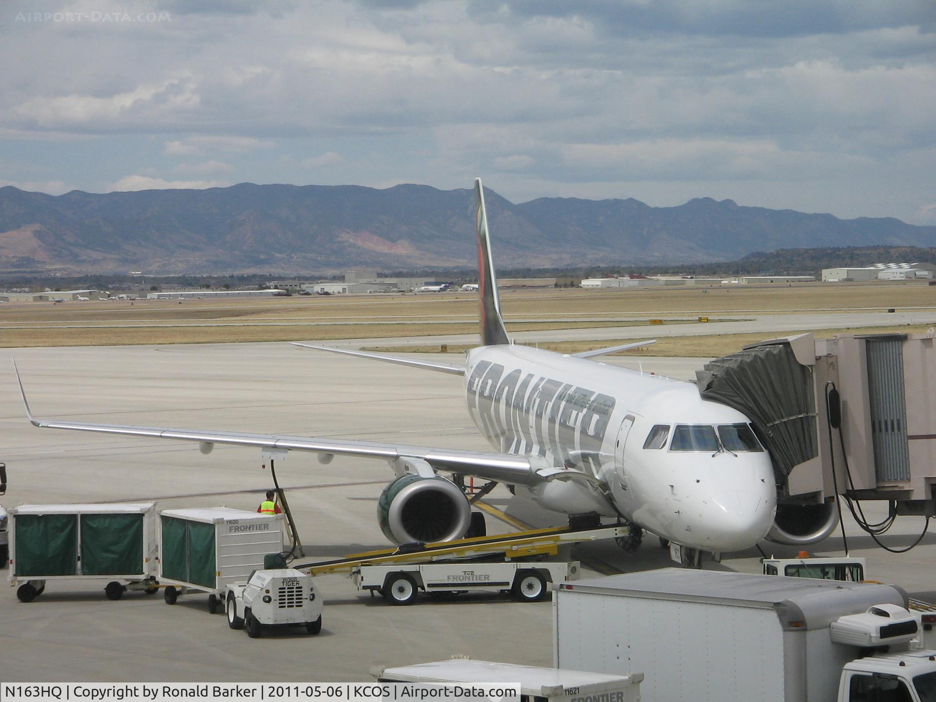 N163HQ, 2009 Embraer 190AR (ERJ-190-100IGW) C/N 19000255, COS, CO