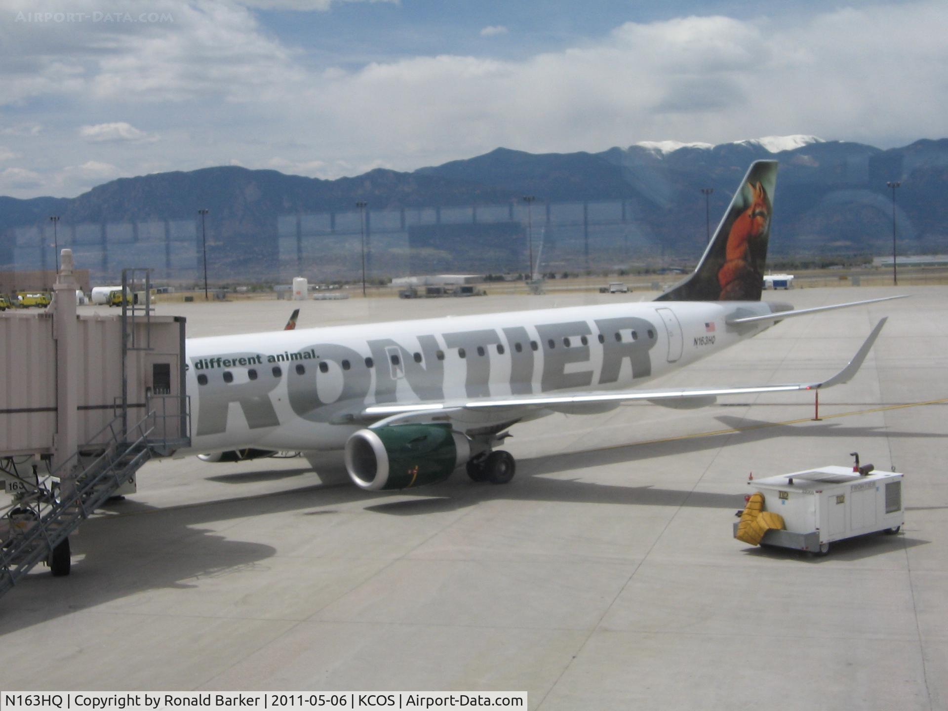 N163HQ, 2009 Embraer 190AR (ERJ-190-100IGW) C/N 19000255, COS, CO