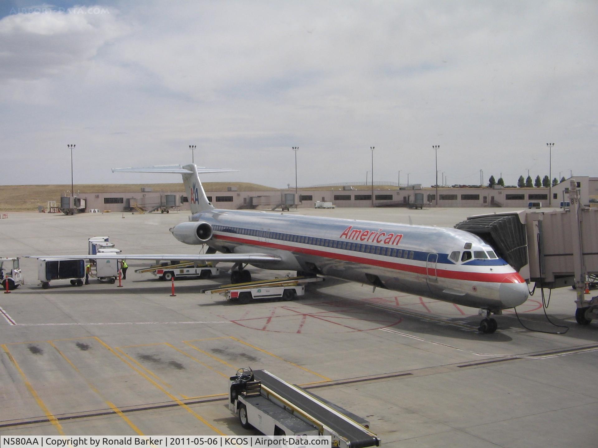 N580AA, 1991 McDonnell Douglas MD-82 (DC-9-82) C/N 53157, COS, CO