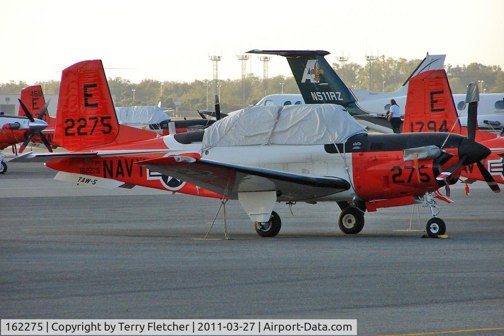 162275, Raytheon T-34C Turbo Mentor C/N GL-273, Raytheon T-34C Turbo Mentor, c/n: GL-273 at Pensacola Regional