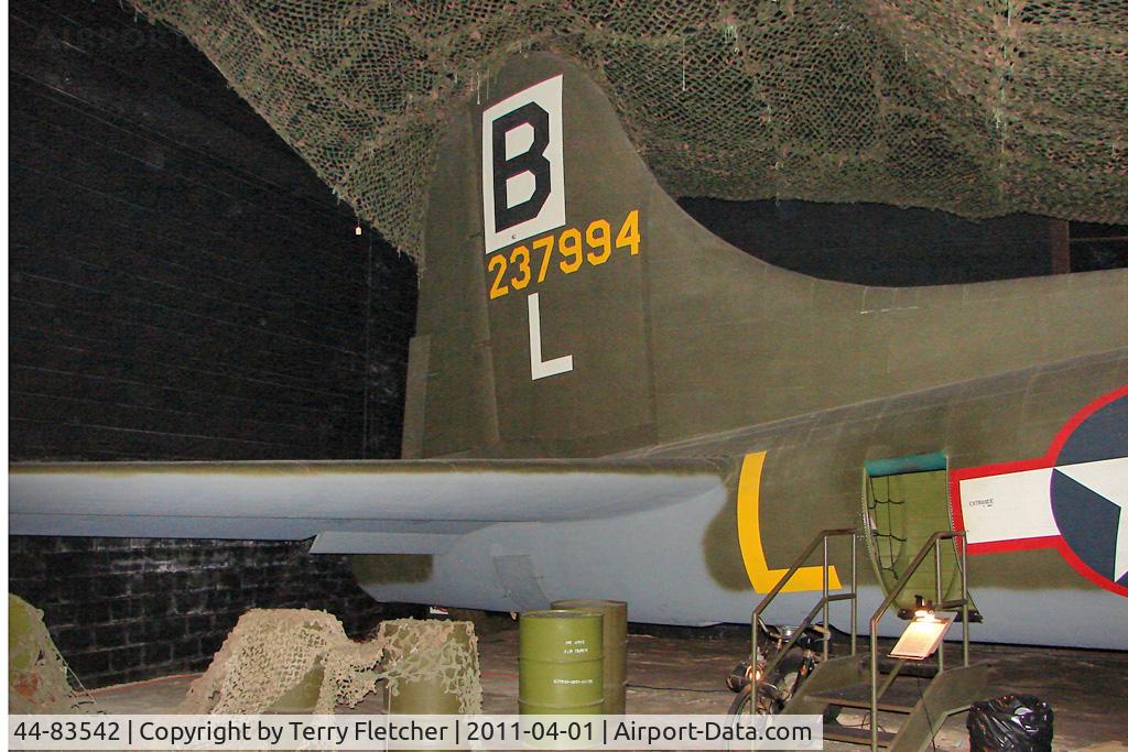 44-83542, 1944 Boeing B-17G Flying Fortress C/N 32183, 1944 Boeing B-17G Flying Fortress, c/n: 32183 on display as 237994 at Flight of Fantasy Museum