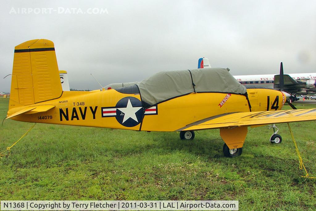 N1368, 1960 Beech D-45 Mentor C/N BG-386, 1960 Beech D-45, c/n: BG386 at 2011 Sun n Fun