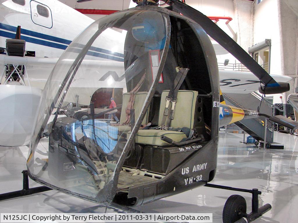 N125JC, Hiller YH-32 Hornet (HJ-1) C/N 13, Canon Jack HJ1 HORNET-VH-32, c/n: 13 - at polk Museum