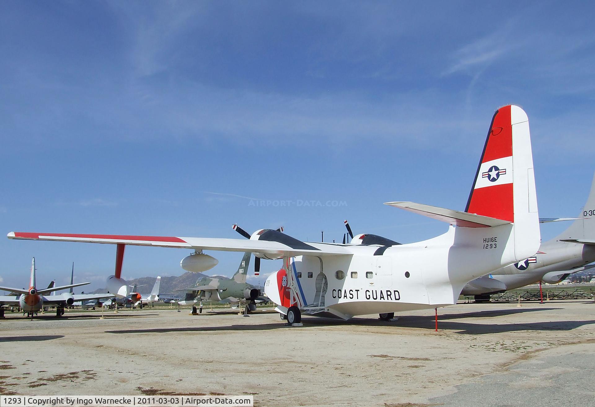 1293, Grumman HU-16E Albatross C/N G-370, Grumman HU-16E Albatross at the March Field Air Museum, Riverside CA