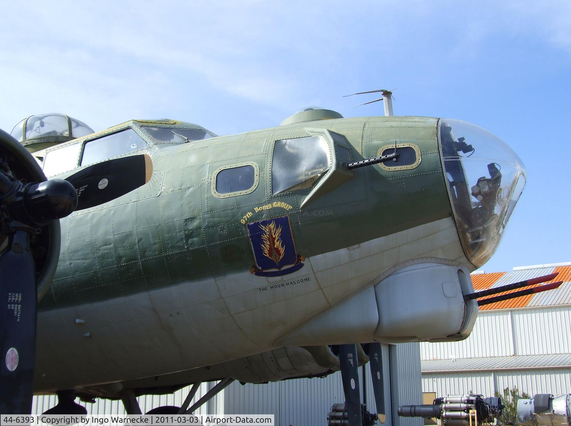 44-6393, 1944 Boeing B-17G Flying Fortress C/N 22616, Boeing B-17G Flying Fortress at the March Field Air Museum, Riverside CA