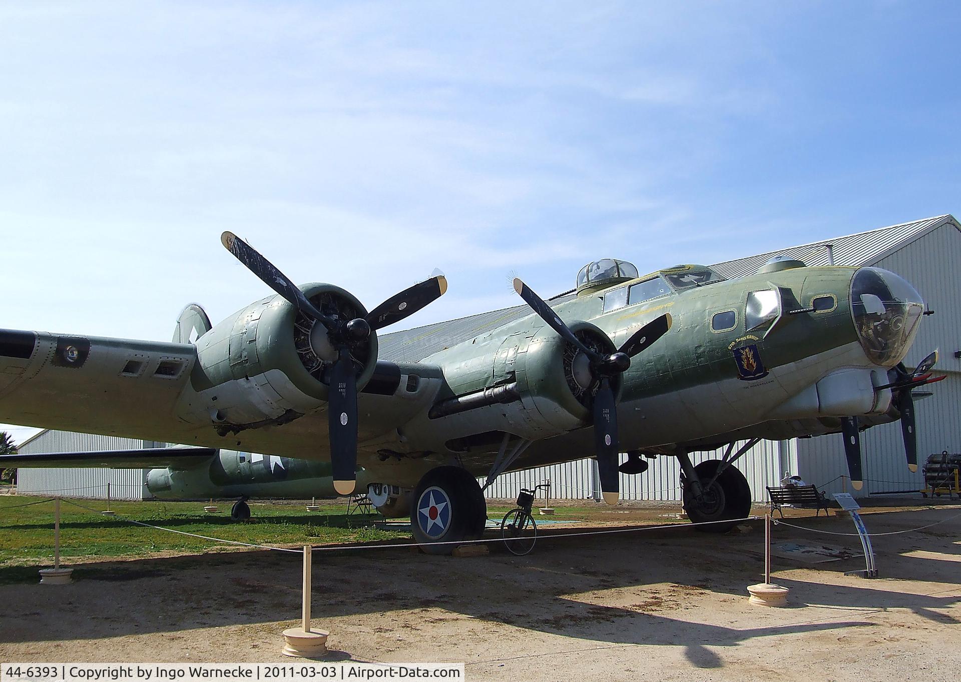 44-6393, 1944 Boeing B-17G Flying Fortress C/N 22616, Boeing B-17G Flying Fortress at the March Field Air Museum, Riverside CA