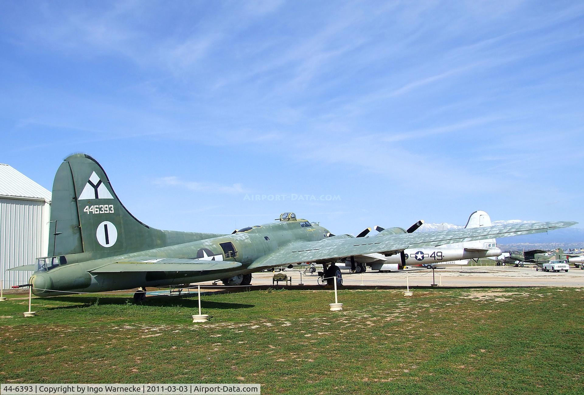 44-6393, 1944 Boeing B-17G Flying Fortress C/N 22616, Boeing B-17G Flying Fortress at the March Field Air Museum, Riverside CA