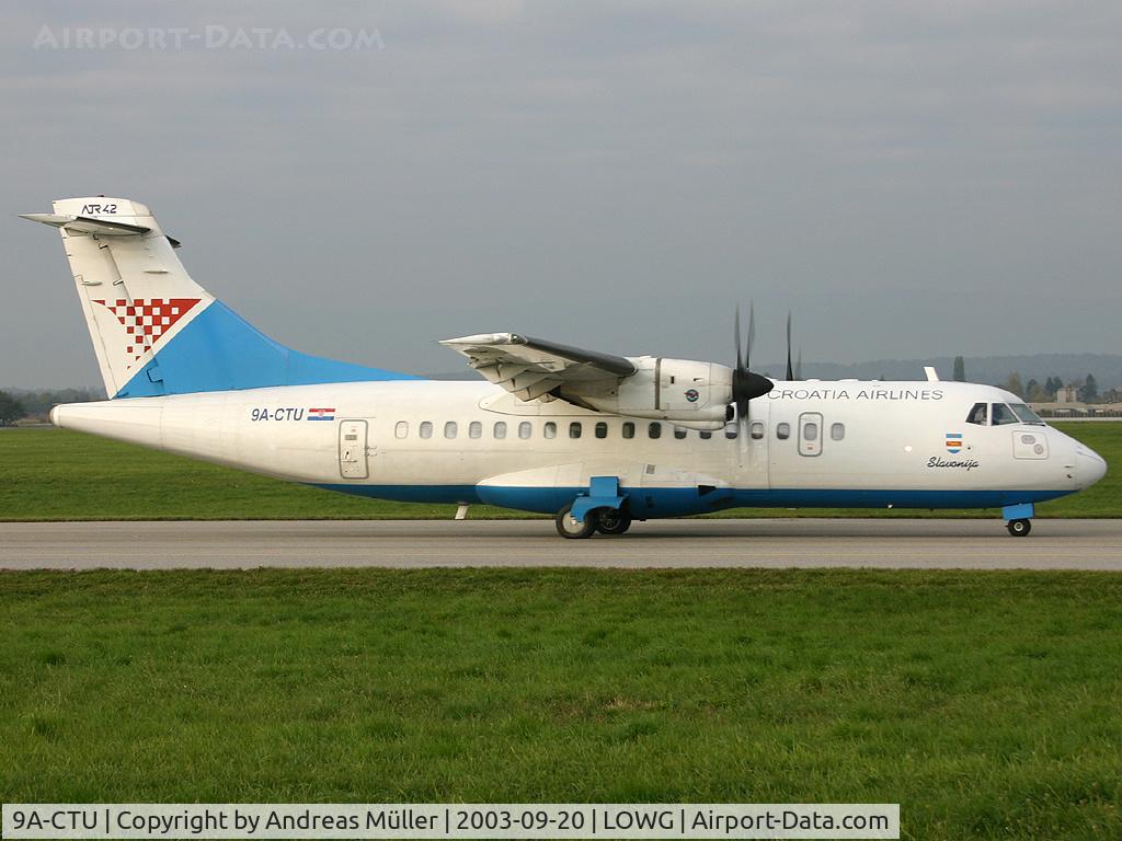 9A-CTU, 1995 ATR 42-320 C/N 394, Classic livery