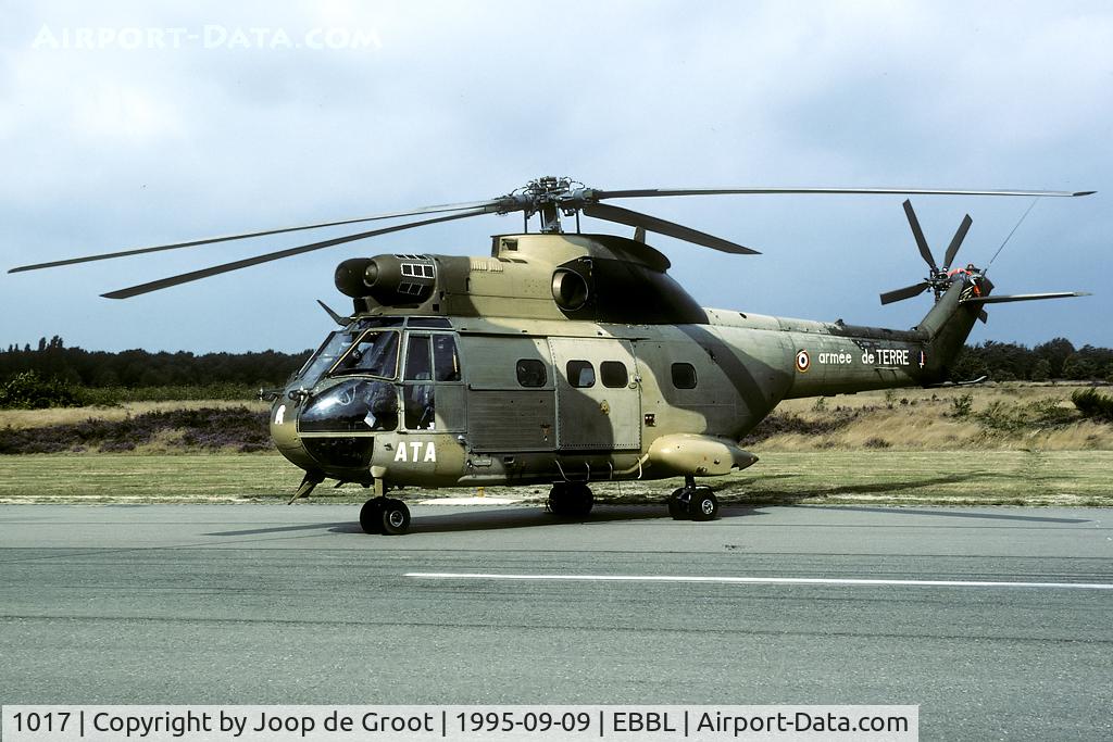 1017, Aérospatiale SA-330B Puma C/N 1017, Kleine Brogel open house 1995