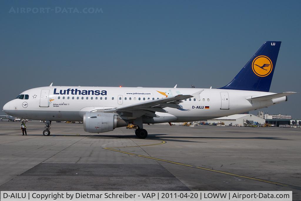 D-AILU, 1997 Airbus A319-114 C/N 744, Lufthansa Airbus 319