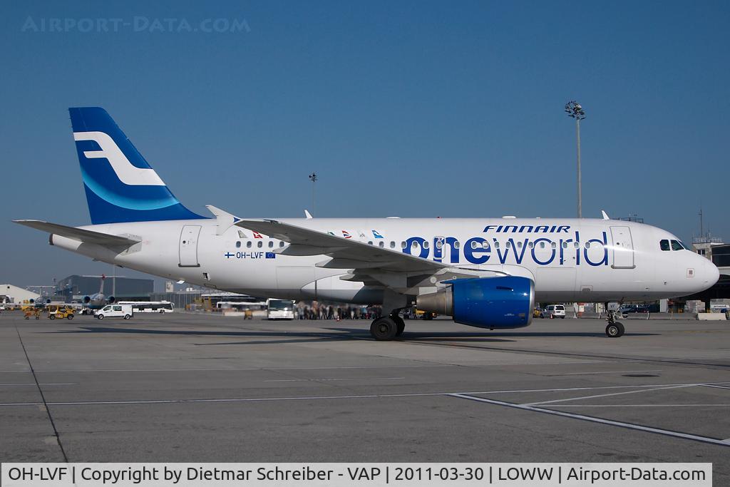 OH-LVF, 2002 Airbus A319-112 C/N 1808, Finnair Airbus 319