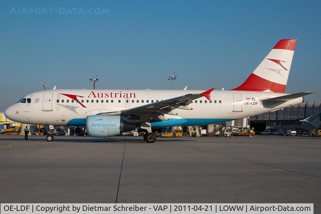 OE-LDF, 2005 Airbus A319-112 C/N 2547, Austrian Airlines Airbus 319