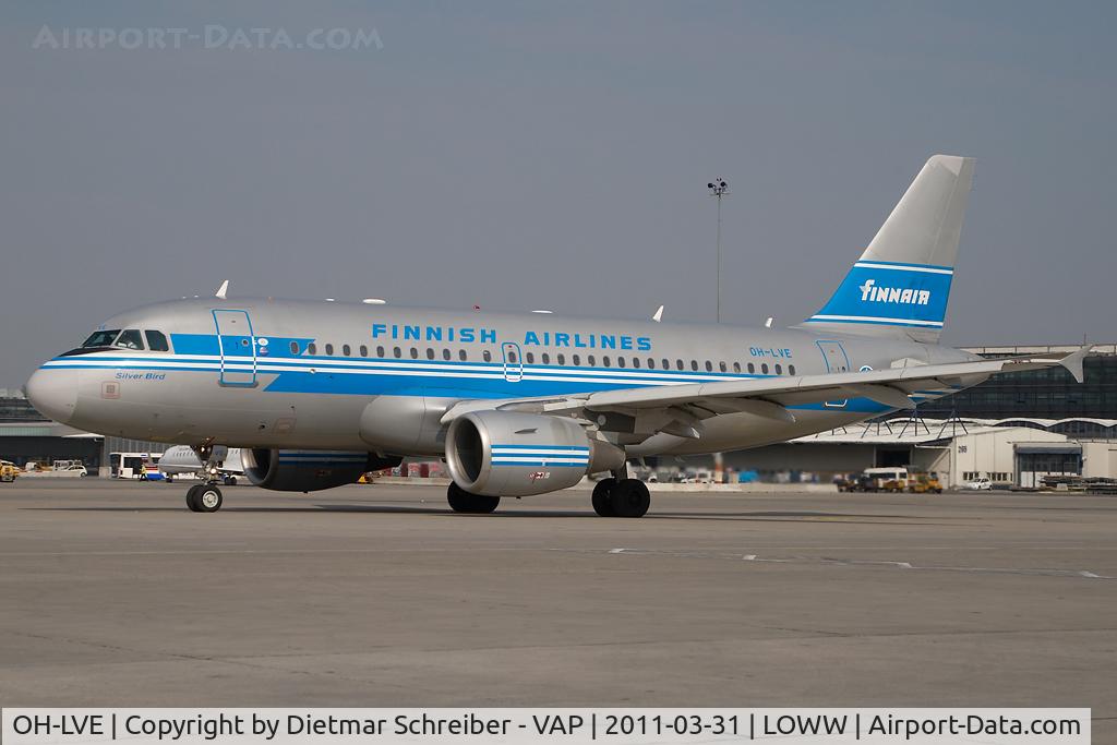 OH-LVE, 2002 Airbus A319-112 C/N 1791, Finnair Airbus 319