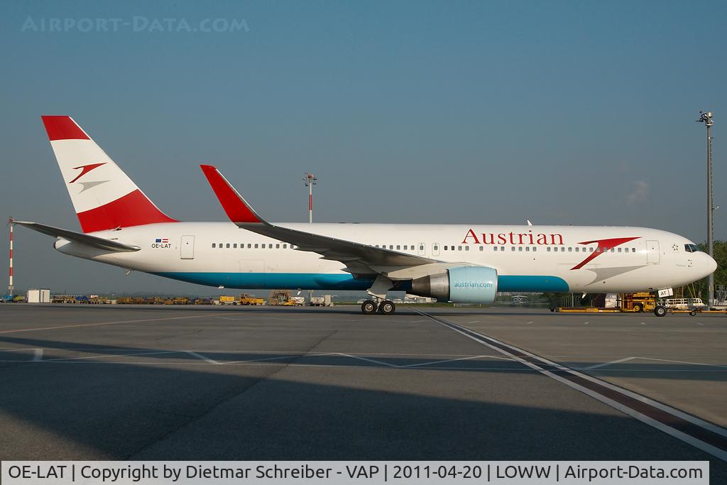 OE-LAT, 1991 Boeing 767-31A C/N 25273, Austrian Airlines Boeing 767-300