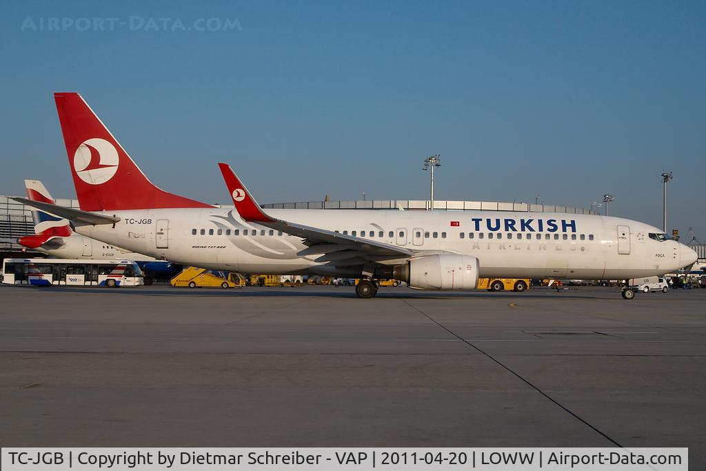 TC-JGB, 2000 Boeing 737-8F2 C/N 29786, Turkish Airlines Boeing 737-800
